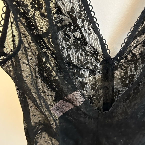 Victoria's Secret Black Lace Teddy size S - Picture 4 of 6